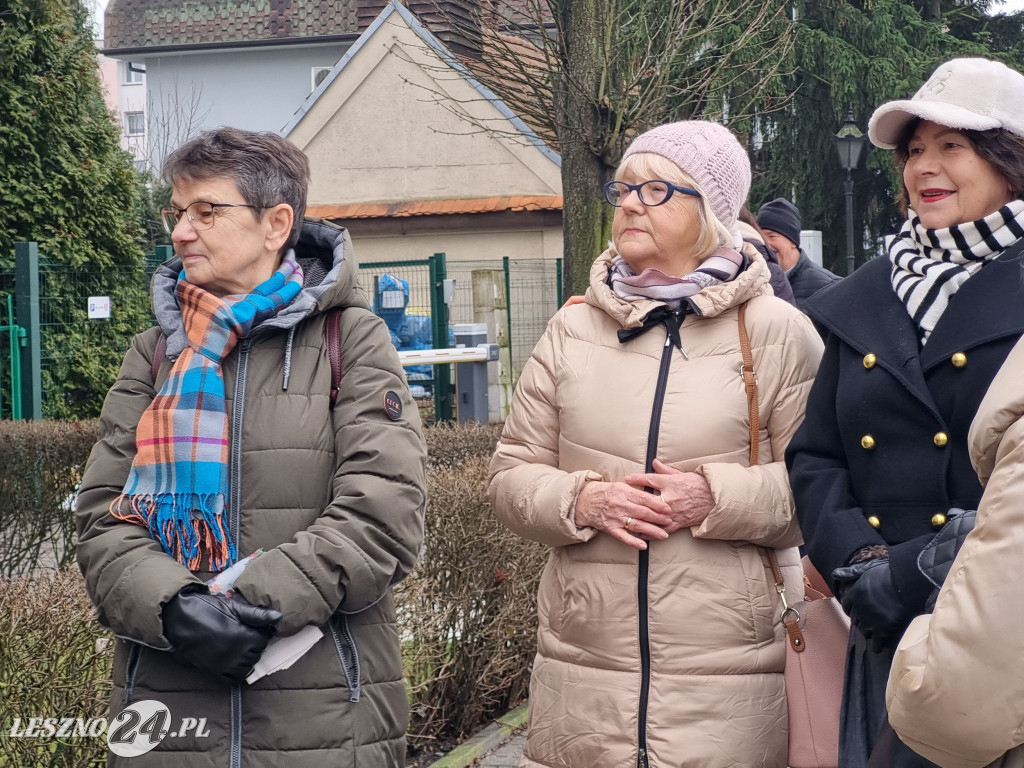 Odsłonięcie tablicy dra n. med. Mariana Kowalskiego