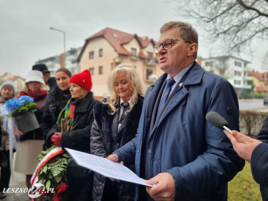 Odsłonięcie tablicy dra n. med. Mariana Kowalskiego