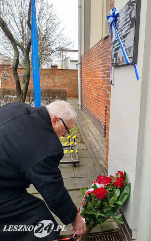 Odsłonięcie tablicy dra n. med. Mariana Kowalskiego