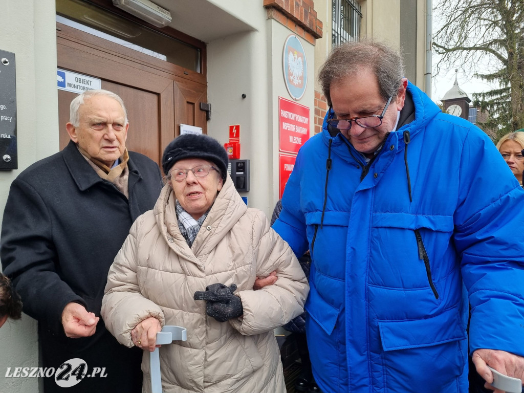 Odsłonięcie tablicy dra n. med. Mariana Kowalskiego