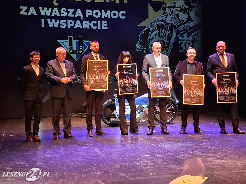 Żużlowa gala w Teatrze Miejskim w Lesznie