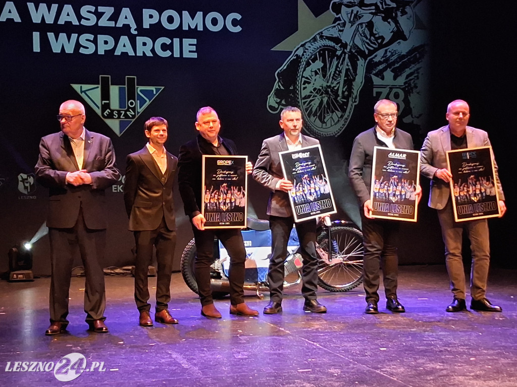 Żużlowa gala w Teatrze Miejskim w Lesznie