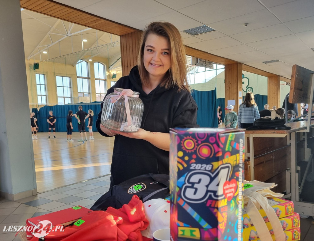 Siatkarze dla WOŚP w Rydzynie