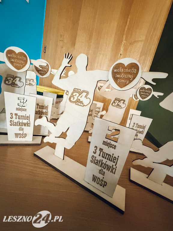 Siatkarze dla WOŚP w Rydzynie