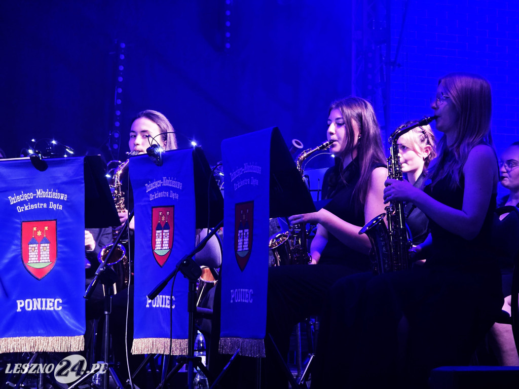 Orkiestra z Ponieca zagrała w Wilkowicach