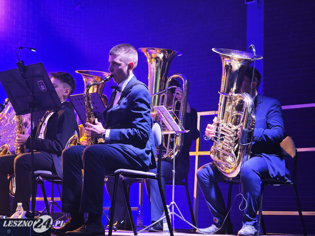 Orkiestra z Ponieca zagrała w Wilkowicach