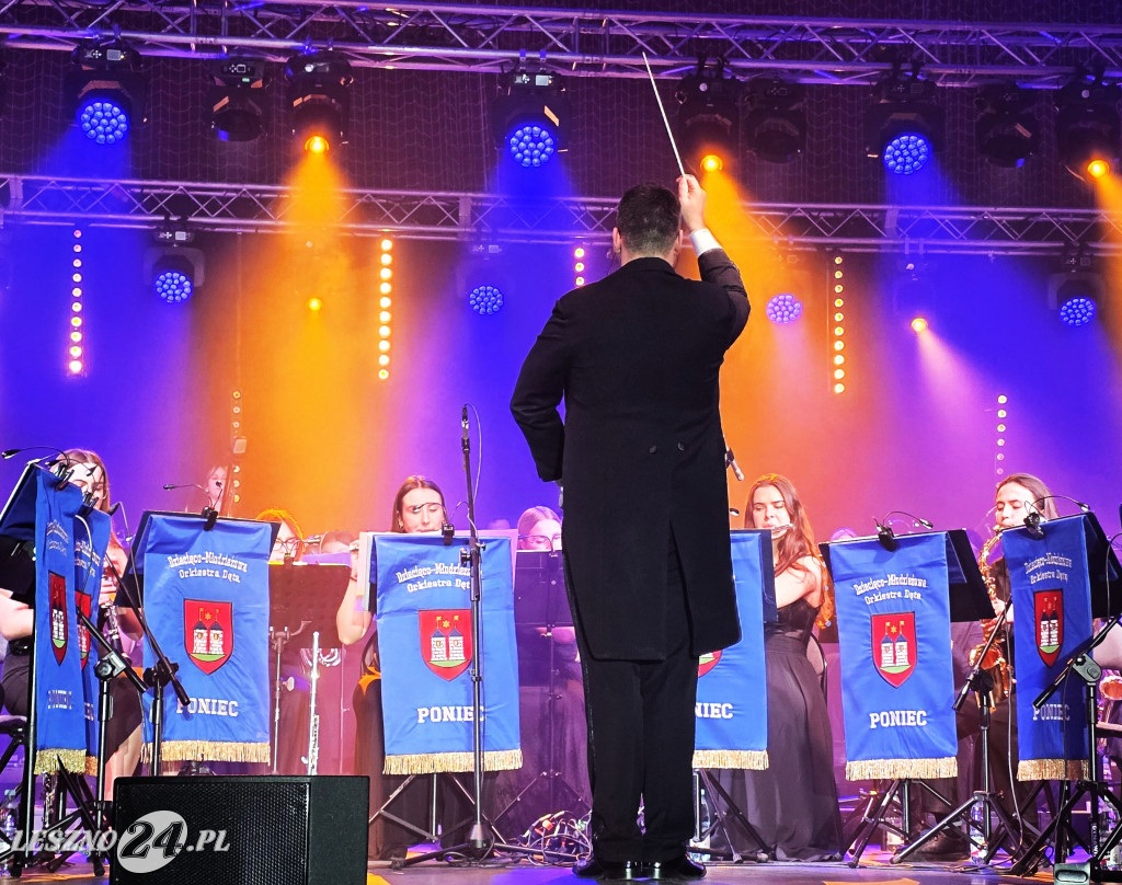 Orkiestra z Ponieca zagrała w Wilkowicach
