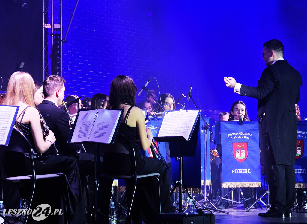 Orkiestra z Ponieca zagrała w Wilkowicach