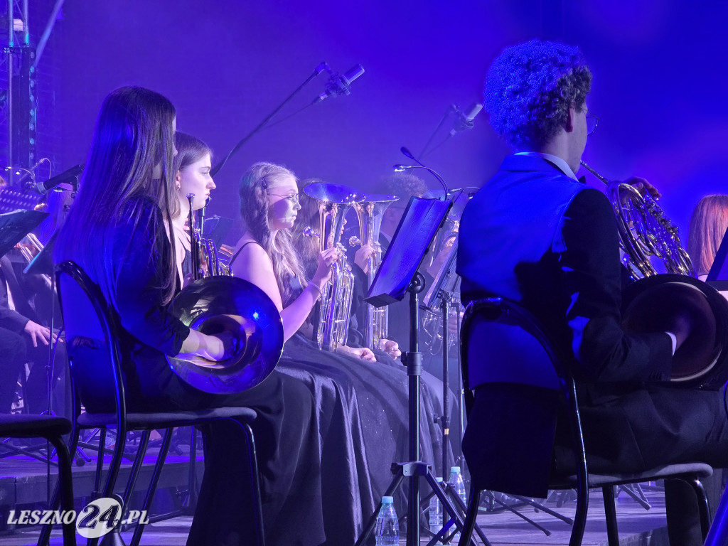 Orkiestra z Ponieca zagrała w Wilkowicach