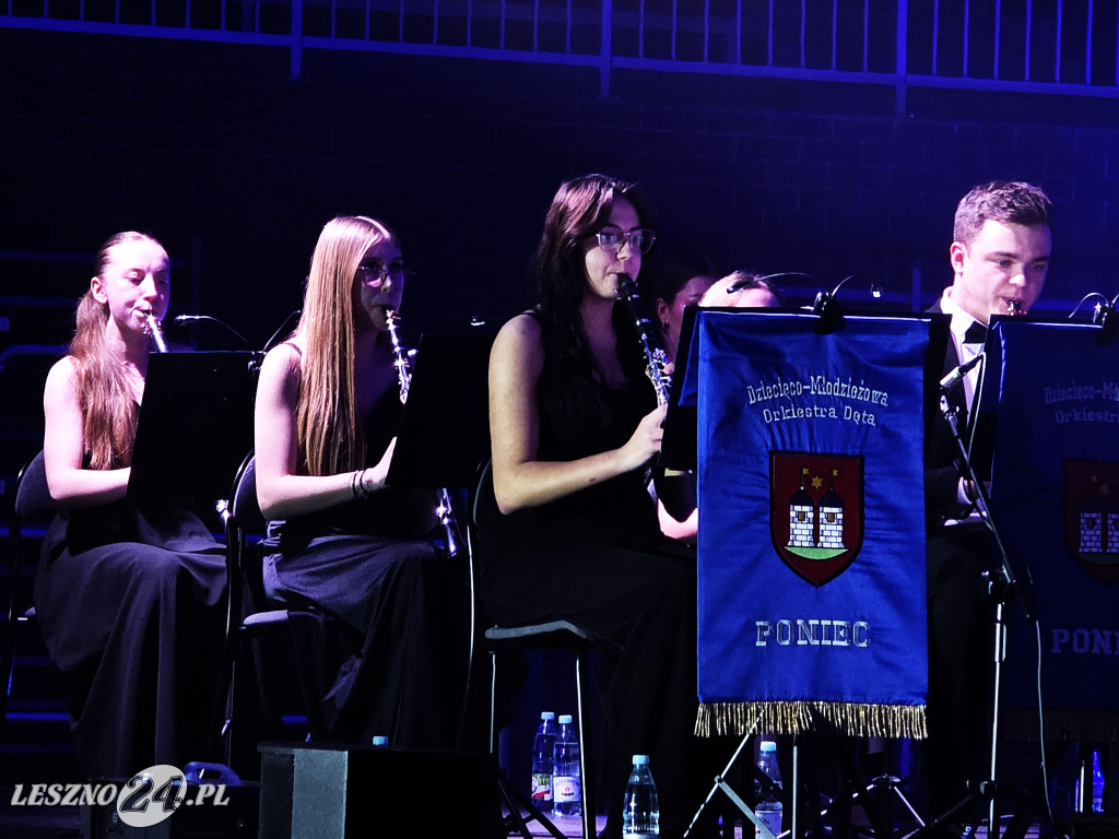 Orkiestra z Ponieca zagrała w Wilkowicach