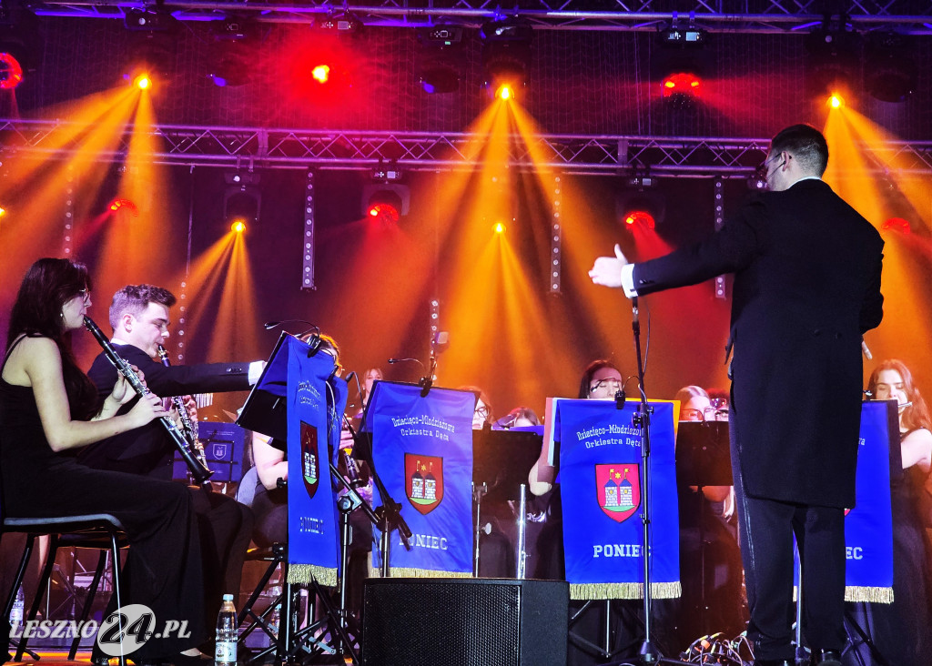 Orkiestra z Ponieca zagrała w Wilkowicach