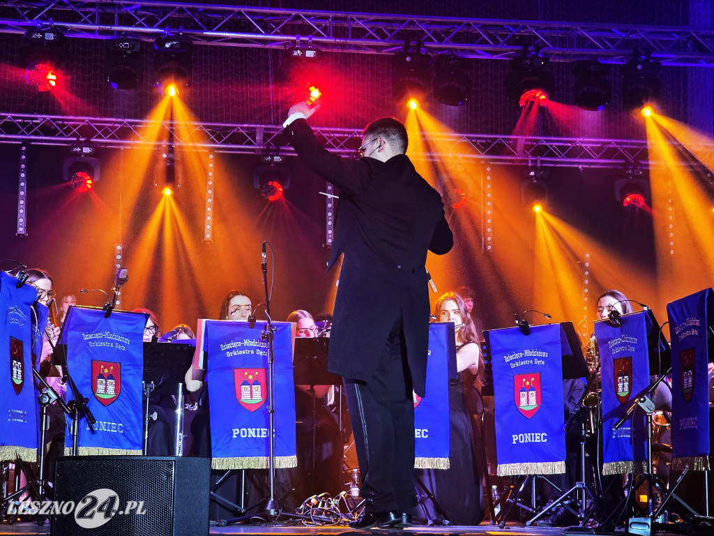 Orkiestra z Ponieca zagrała w Wilkowicach