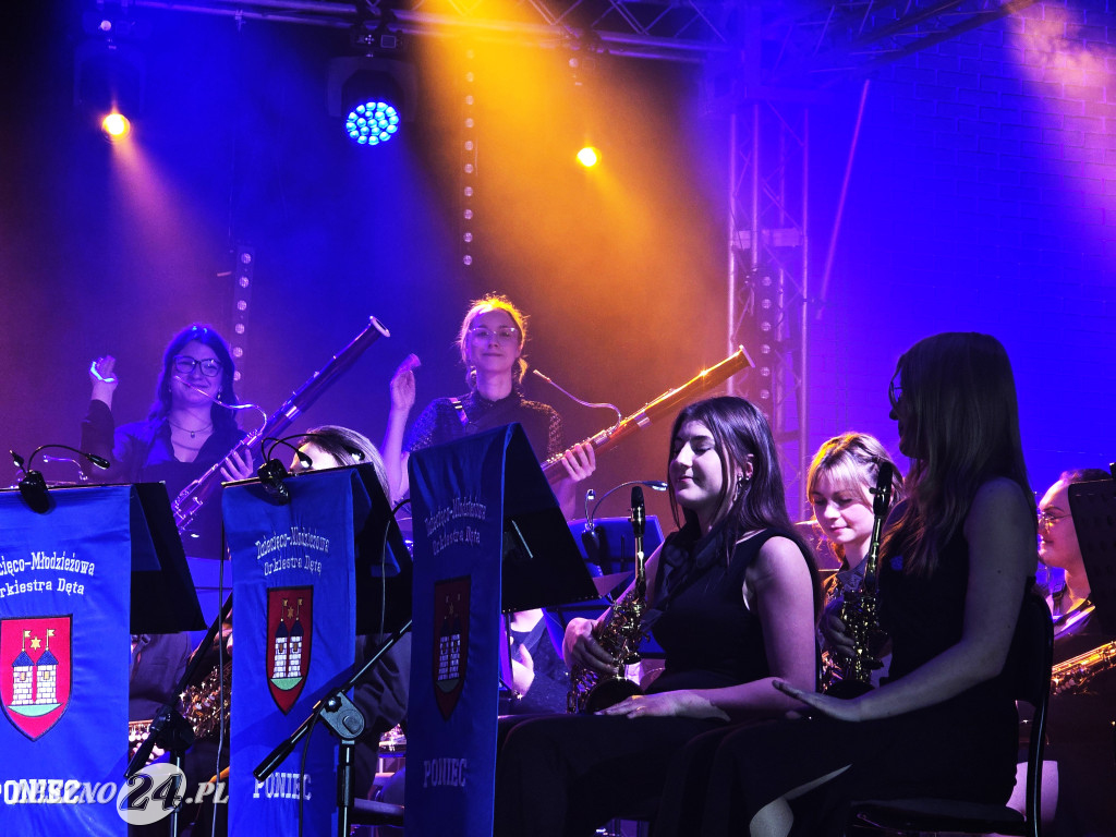 Orkiestra z Ponieca zagrała w Wilkowicach