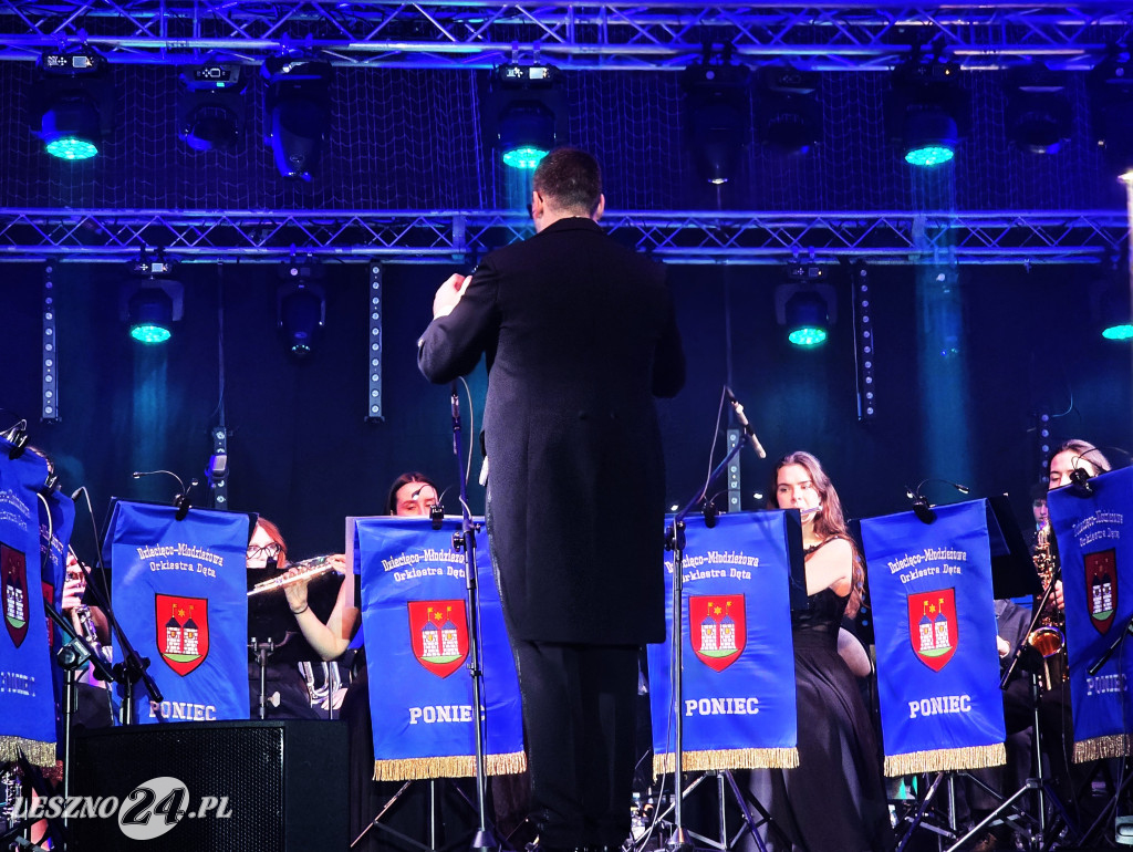 Orkiestra z Ponieca zagrała w Wilkowicach