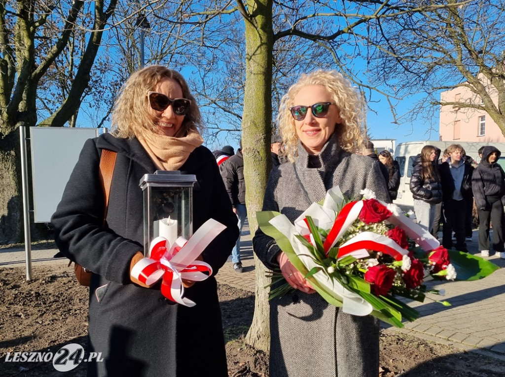 Odsłonięcie Pomnika Żołnierzy 55. Poznańskiego Pułku Piechoty przy ZST