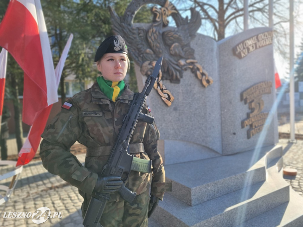 Odsłonięcie Pomnika Żołnierzy 55. Poznańskiego Pułku Piechoty przy ZST