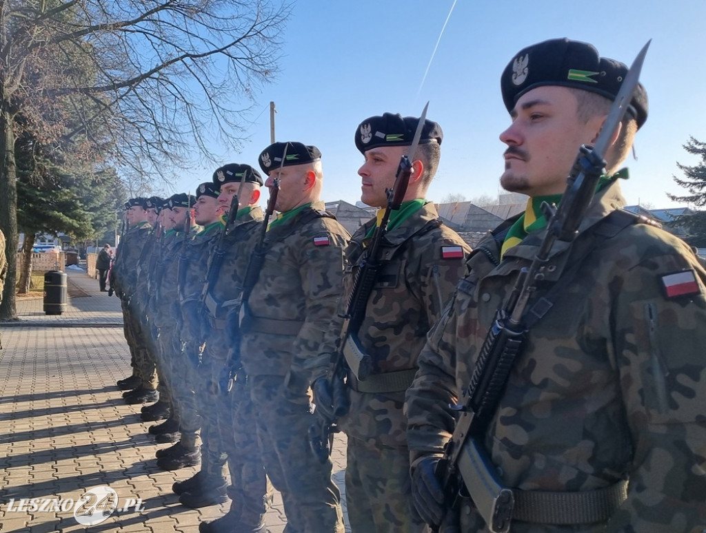 Odsłonięcie Pomnika Żołnierzy 55. Poznańskiego Pułku Piechoty przy ZST