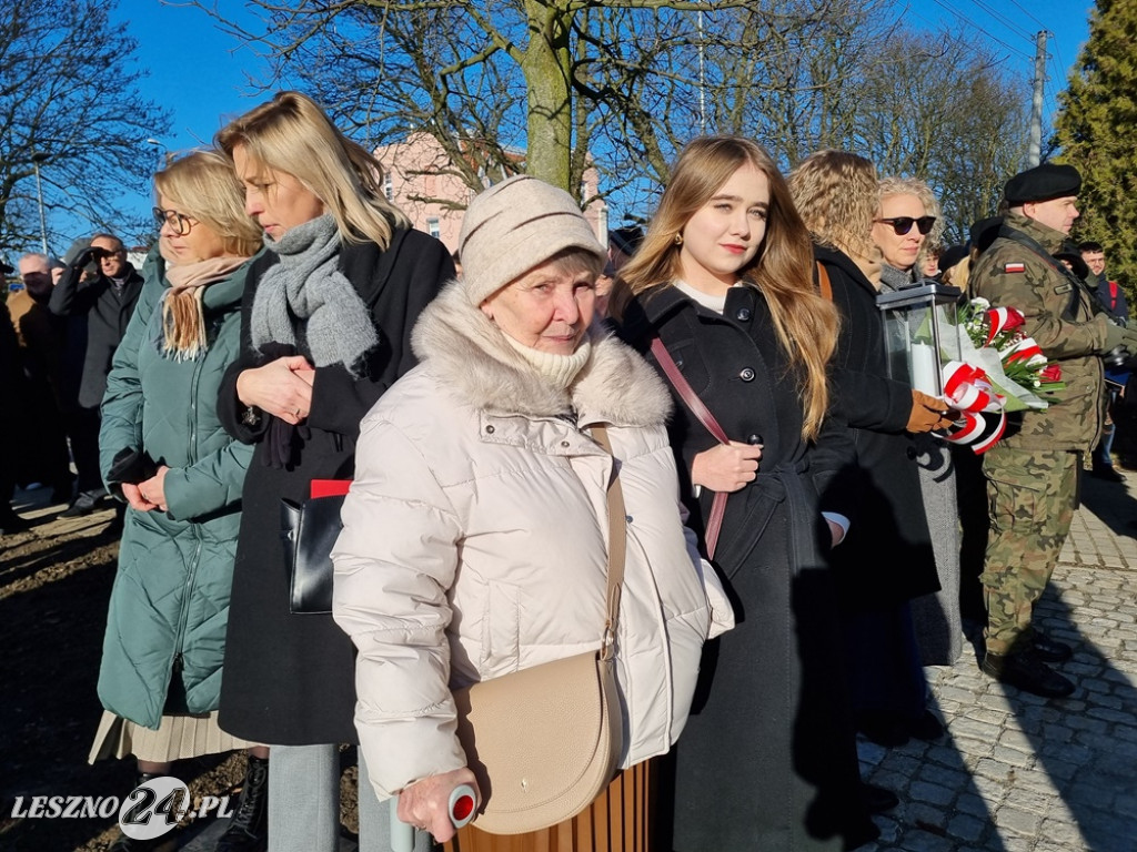 Odsłonięcie Pomnika Żołnierzy 55. Poznańskiego Pułku Piechoty przy ZST