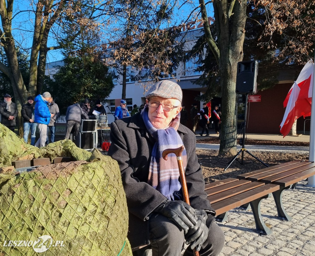 Odsłonięcie Pomnika Żołnierzy 55. Poznańskiego Pułku Piechoty przy ZST