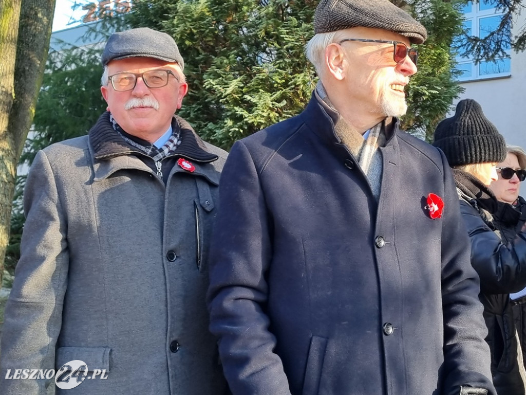 Odsłonięcie Pomnika Żołnierzy 55. Poznańskiego Pułku Piechoty przy ZST