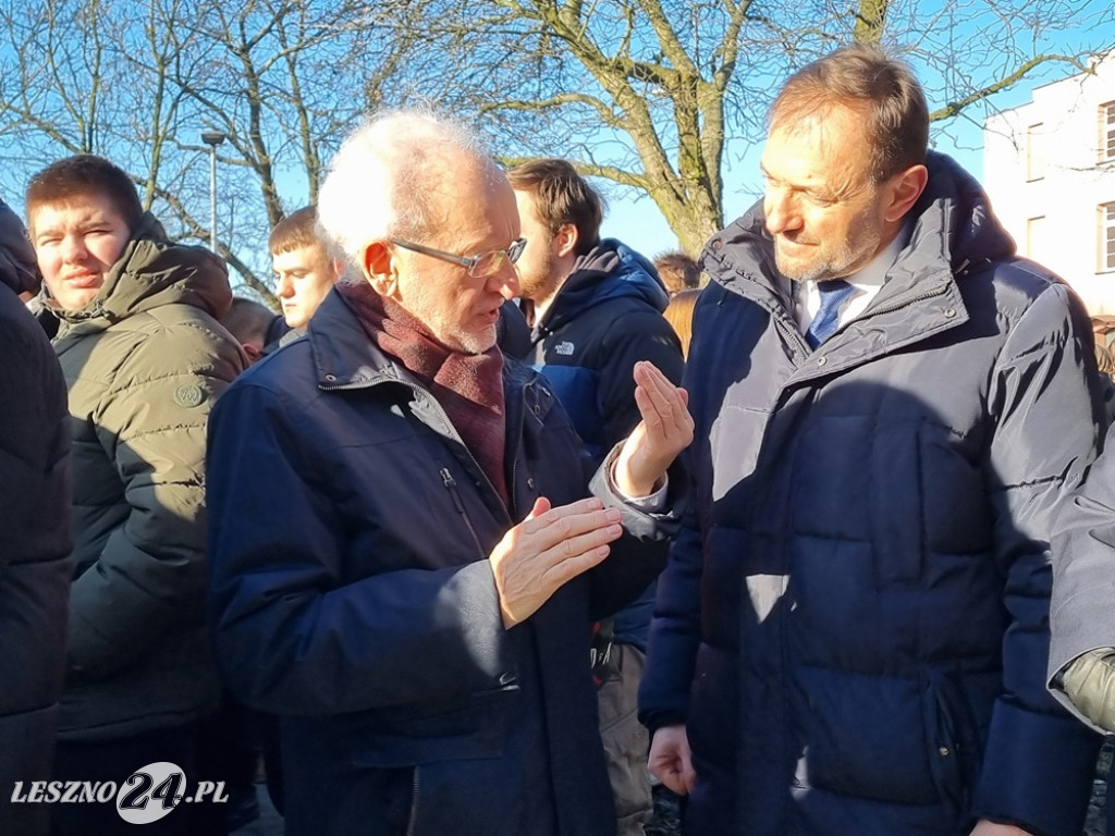 Odsłonięcie Pomnika Żołnierzy 55. Poznańskiego Pułku Piechoty przy ZST