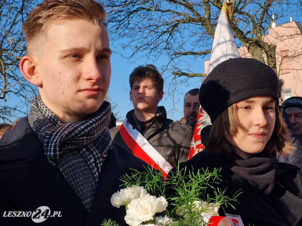 Odsłonięcie Pomnika Żołnierzy 55. Poznańskiego Pułku Piechoty przy ZST