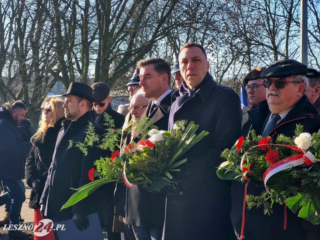 Odsłonięcie Pomnika Żołnierzy 55. Poznańskiego Pułku Piechoty przy ZST