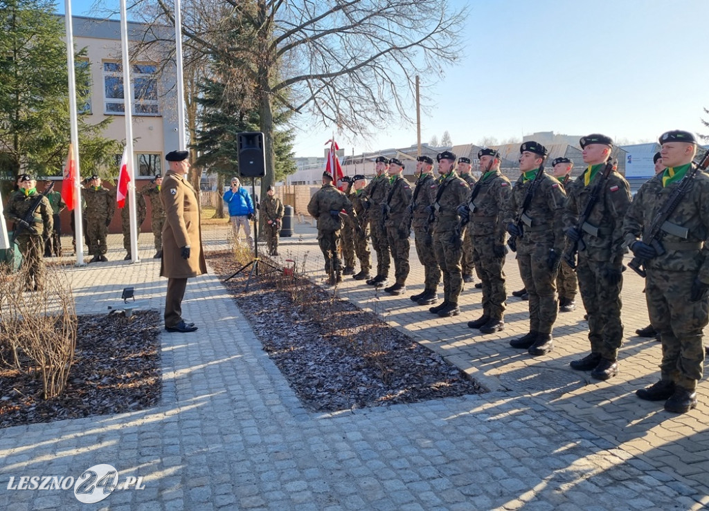 Odsłonięcie Pomnika Żołnierzy 55. Poznańskiego Pułku Piechoty przy ZST
