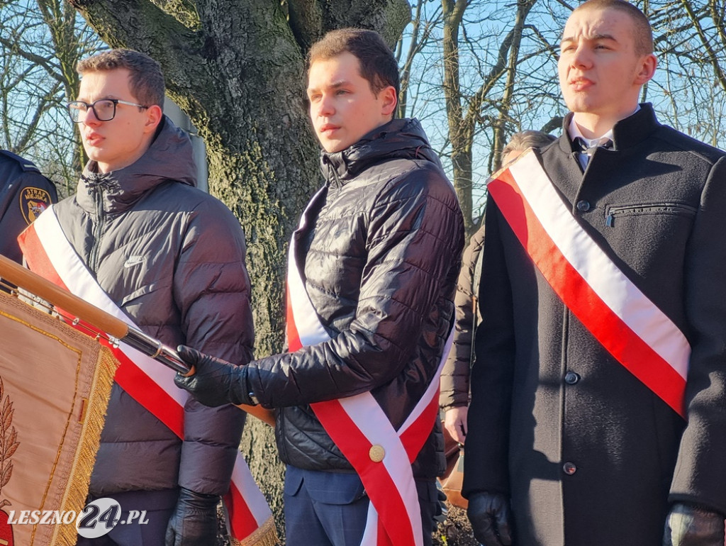 Odsłonięcie Pomnika Żołnierzy 55. Poznańskiego Pułku Piechoty przy ZST