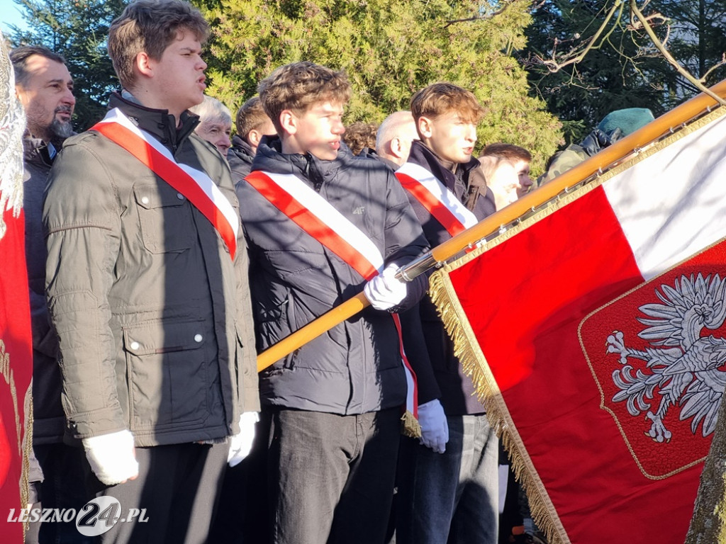 Odsłonięcie Pomnika Żołnierzy 55. Poznańskiego Pułku Piechoty przy ZST