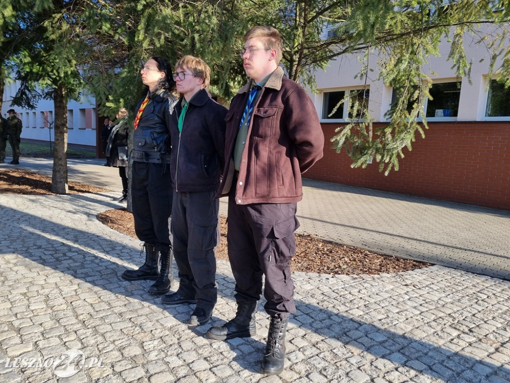 Odsłonięcie Pomnika Żołnierzy 55. Poznańskiego Pułku Piechoty przy ZST