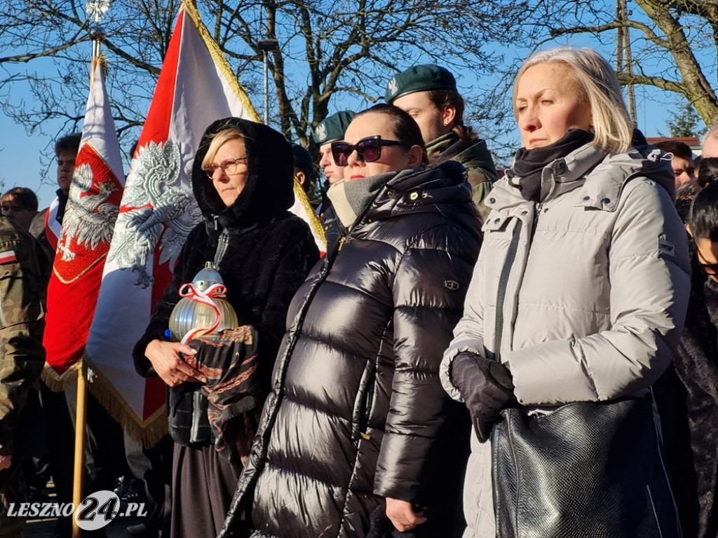 Odsłonięcie Pomnika Żołnierzy 55. Poznańskiego Pułku Piechoty przy ZST