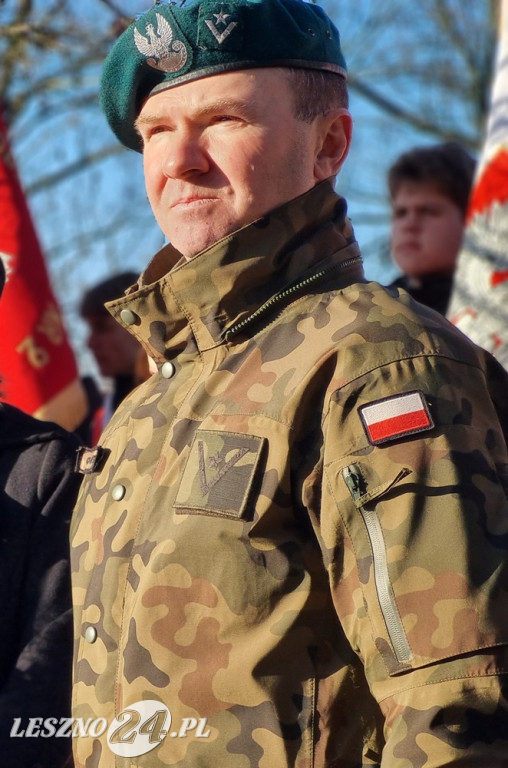 Odsłonięcie Pomnika Żołnierzy 55. Poznańskiego Pułku Piechoty przy ZST