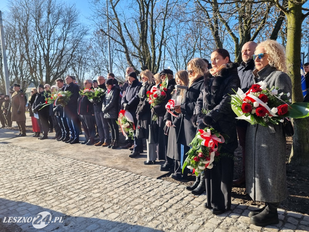 Odsłonięcie Pomnika Żołnierzy 55. Poznańskiego Pułku Piechoty przy ZST