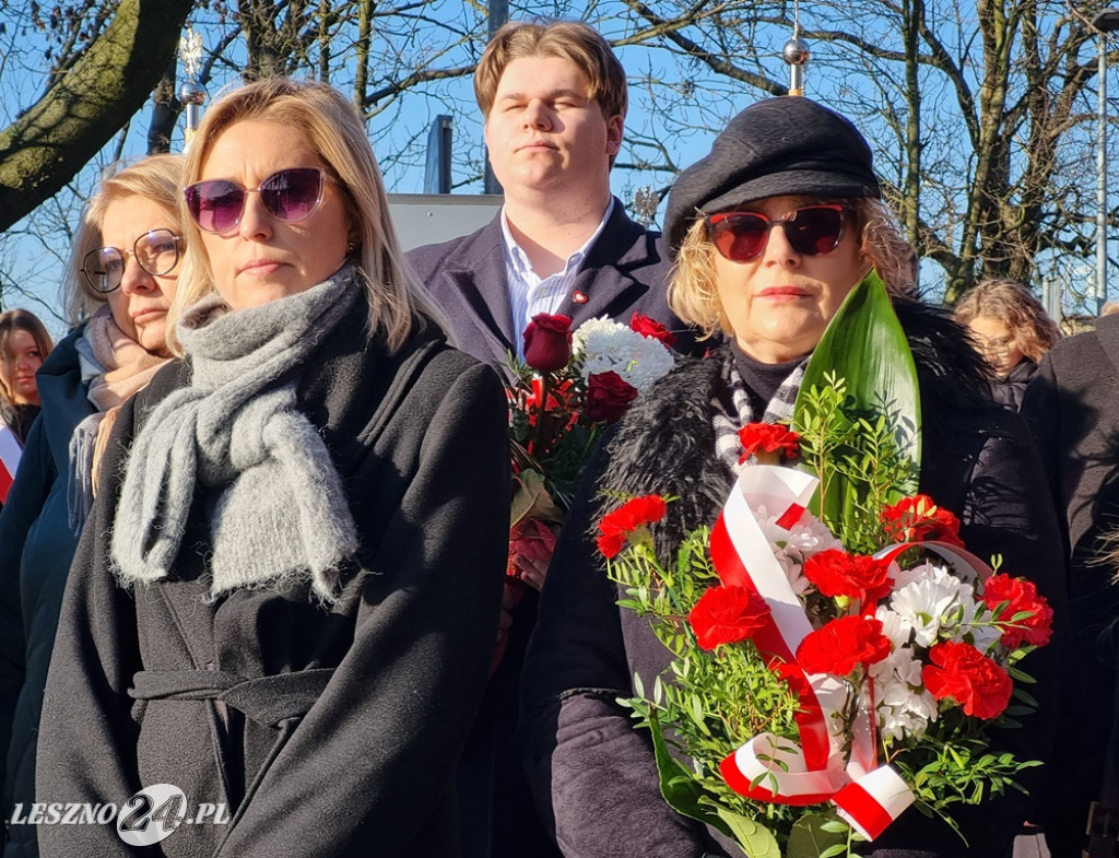 Odsłonięcie Pomnika Żołnierzy 55. Poznańskiego Pułku Piechoty przy ZST