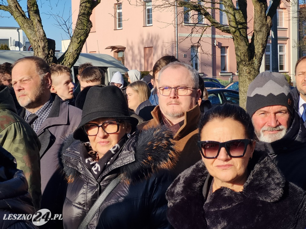 Odsłonięcie Pomnika Żołnierzy 55. Poznańskiego Pułku Piechoty przy ZST