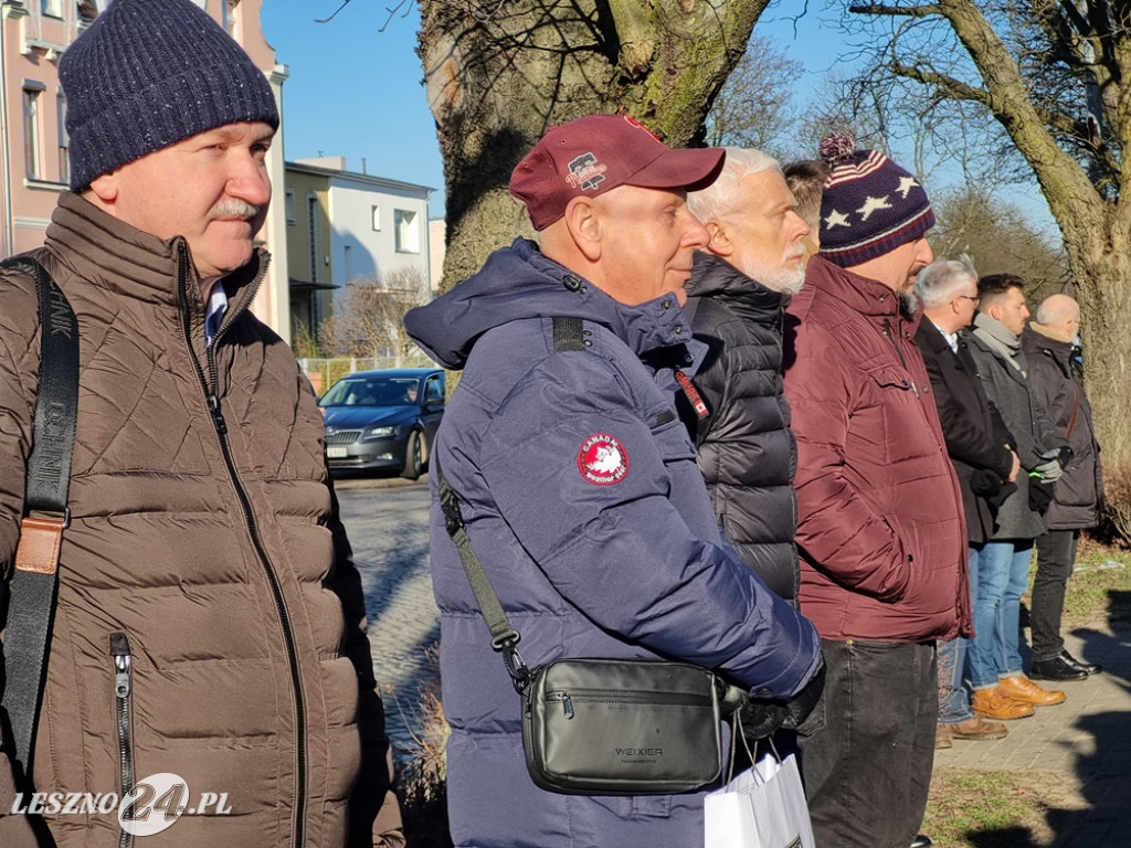 Odsłonięcie Pomnika Żołnierzy 55. Poznańskiego Pułku Piechoty przy ZST