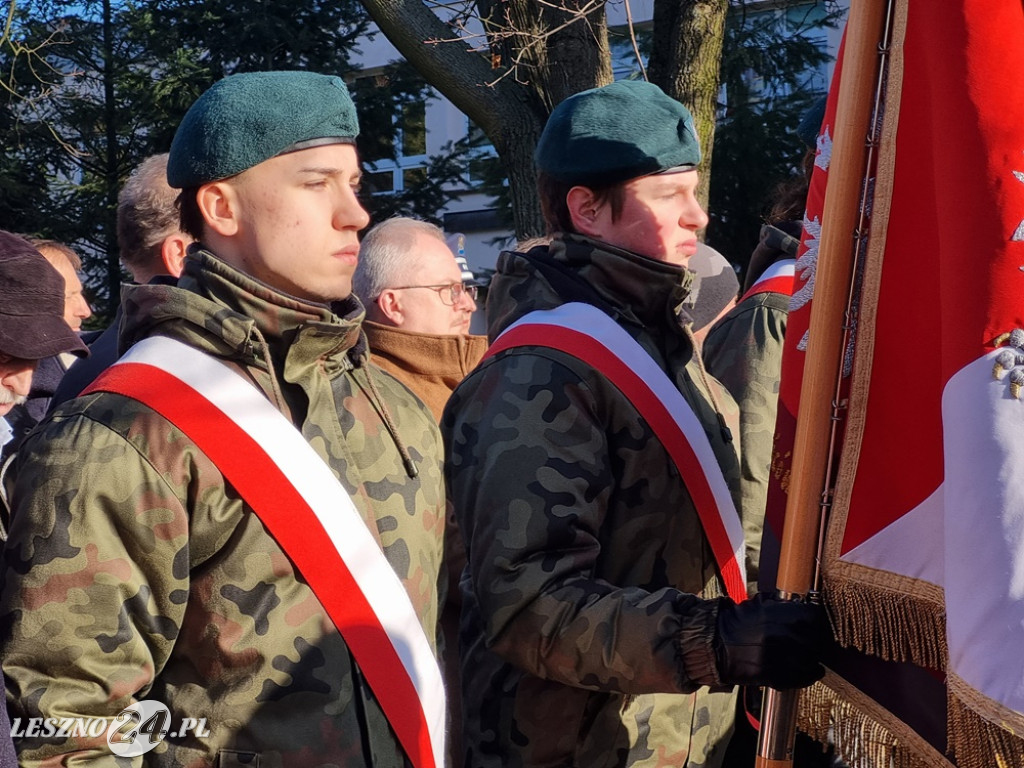 Odsłonięcie Pomnika Żołnierzy 55. Poznańskiego Pułku Piechoty przy ZST