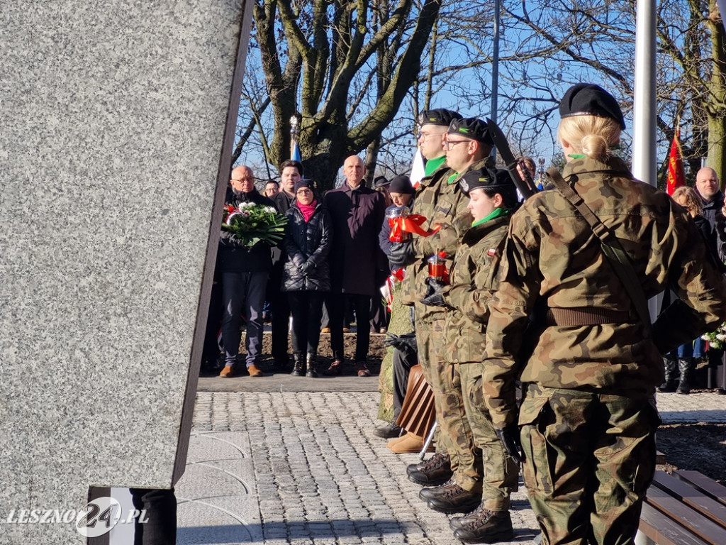Odsłonięcie Pomnika Żołnierzy 55. Poznańskiego Pułku Piechoty przy ZST