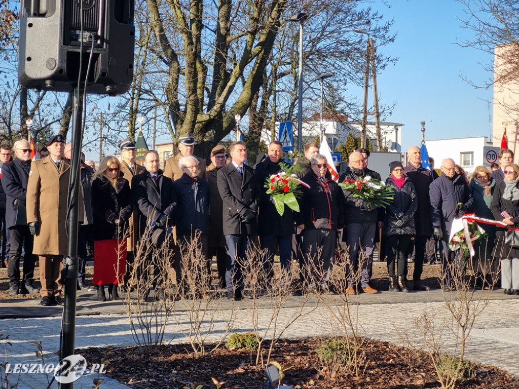 Odsłonięcie Pomnika Żołnierzy 55. Poznańskiego Pułku Piechoty przy ZST