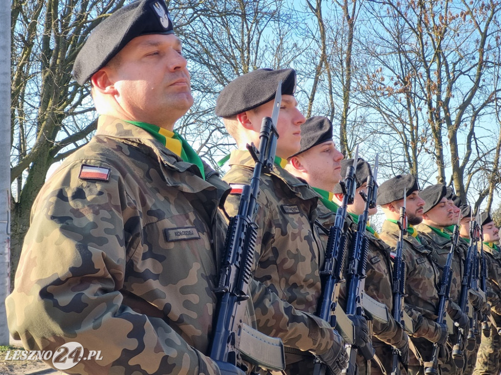 Odsłonięcie Pomnika Żołnierzy 55. Poznańskiego Pułku Piechoty przy ZST