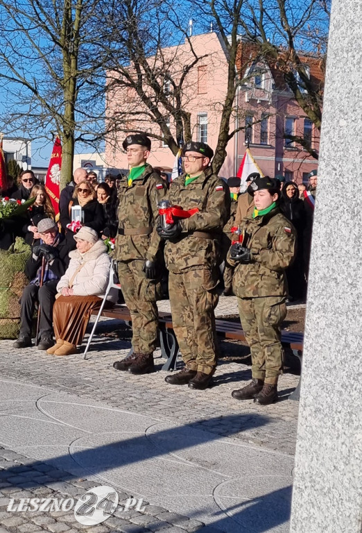 Odsłonięcie Pomnika Żołnierzy 55. Poznańskiego Pułku Piechoty przy ZST