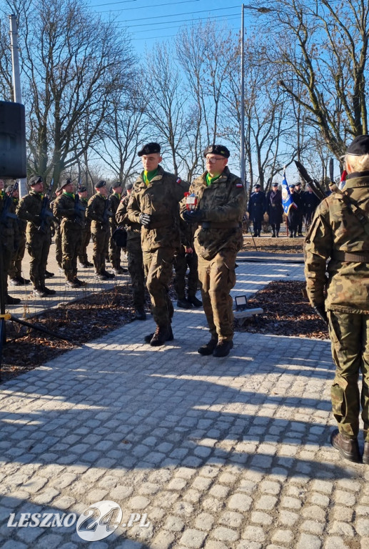Odsłonięcie Pomnika Żołnierzy 55. Poznańskiego Pułku Piechoty przy ZST