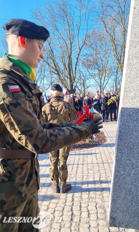 Odsłonięcie Pomnika Żołnierzy 55. Poznańskiego Pułku Piechoty przy ZST