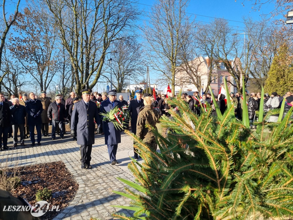 Odsłonięcie Pomnika Żołnierzy 55. Poznańskiego Pułku Piechoty przy ZST