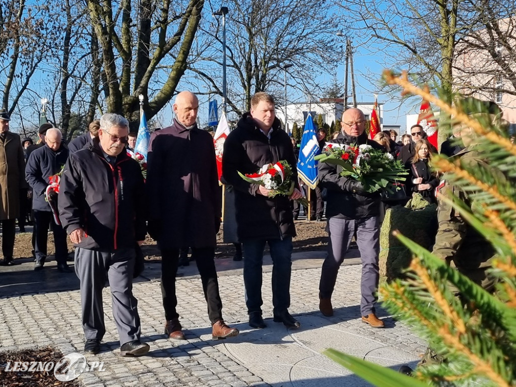 Odsłonięcie Pomnika Żołnierzy 55. Poznańskiego Pułku Piechoty przy ZST