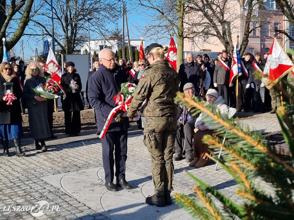 Odsłonięcie Pomnika Żołnierzy 55. Poznańskiego Pułku Piechoty przy ZST