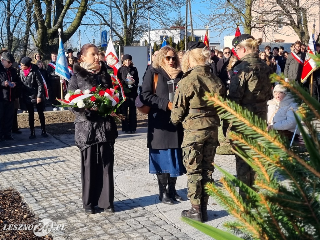 Odsłonięcie Pomnika Żołnierzy 55. Poznańskiego Pułku Piechoty przy ZST