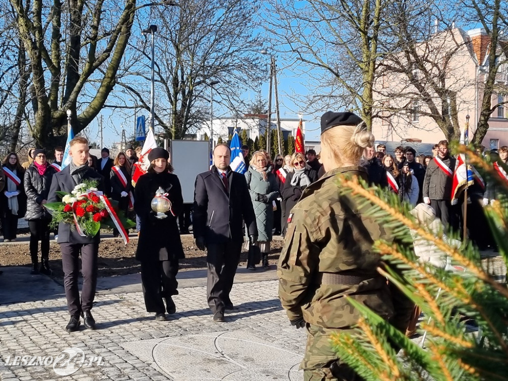 Odsłonięcie Pomnika Żołnierzy 55. Poznańskiego Pułku Piechoty przy ZST