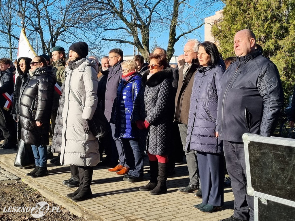 Odsłonięcie Pomnika Żołnierzy 55. Poznańskiego Pułku Piechoty przy ZST